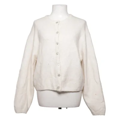 Strickjacke (Weiß) von Premium Quality Gina Tricot