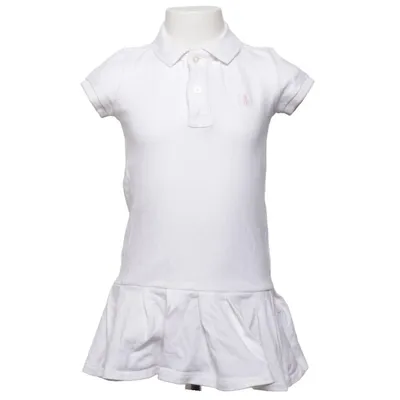 Pikéklänning (Vit) från Ralph Lauren Bomull, Elastan