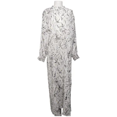 Maxikleid (Weiß, Mehrfarbig) von Lusa Elasthan, Viskose