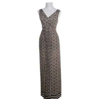 Maxi dress (Beige, Black, White) from Sandro Ferrone Elastane, Polyester