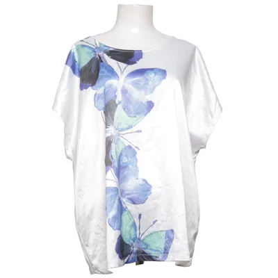 Top (White, Blue, Green) from Bonprix Selection Premium Elastane, Polyester