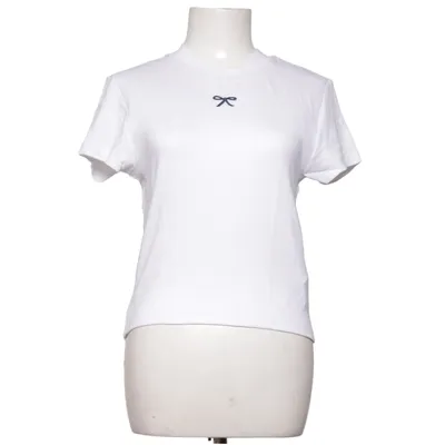 T-shirt (Blanc) de FB Sister Coton, Élasthane, Modal