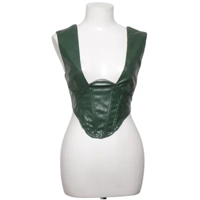 Corset (Green) from Lioness Cotton, Polyurethane