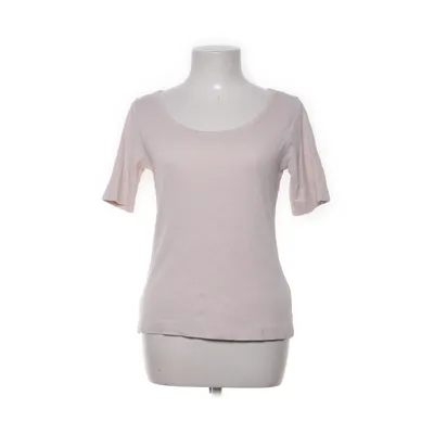 T-shirt (Roze) van H&M Basic Katoen, Elastaan
