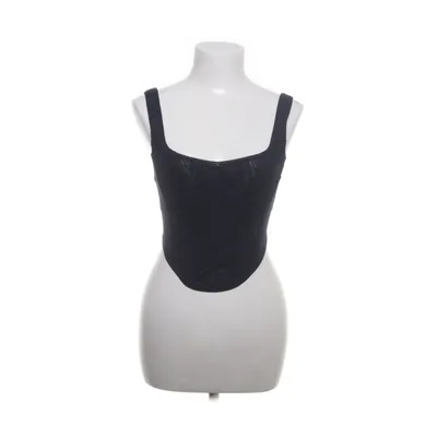 Corset (Blue) from Mossman Elastane, Polyester
