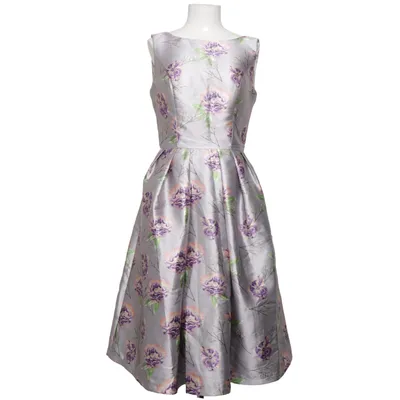 Jurk (Grijs, Meerkleurig) van Chi Chi London Elastaan, Polyester