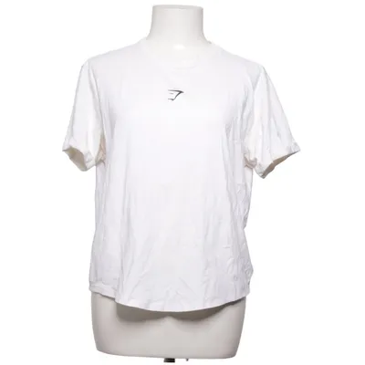 T-shirt (White) from Gymshark Cotton, Elastane