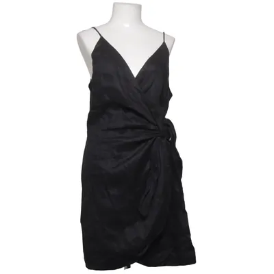 Wrap dress (Black) from Arket Linen
