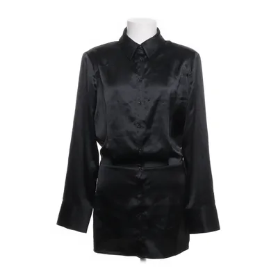 Robe chemise (Noir) de Claire Rose x NA-KD Polyester, Élasthane