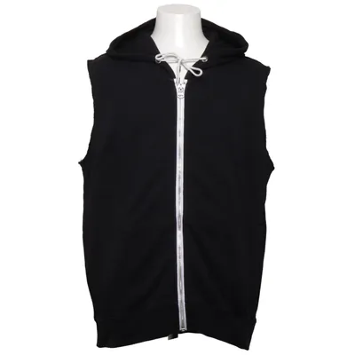 Kurzärmeliger Hoodie (Schwarz) von Crocker Apparel Baumwolle