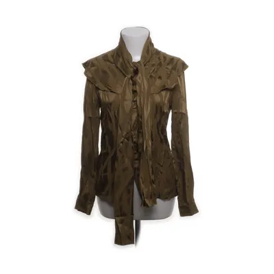 Sløjfebluse (Brun) fra Rodebjer Acetat, Viscose