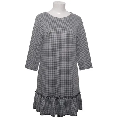 Klänning (Svart, Vit) från Fashion Vivi Elastan, Polyester, Viskos