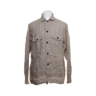 Overshirt (Beige, Meerkleurig) van Eton Linnen, Katoen