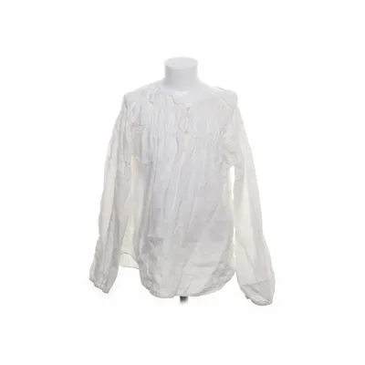 Blouse (White) from Zara Linen