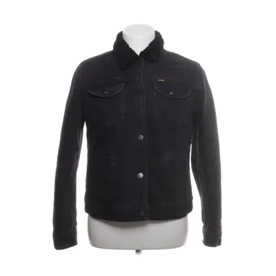 Fodrad jeansjacka (Svart) från Wrangler Bomull