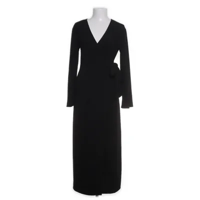 Wrap dress (Black) from Visual Clothing Project Elastane, Polyester