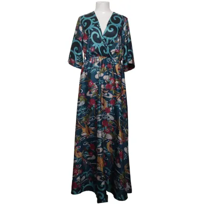 Maxi jurk (Blauw, Meerkleurig) van Blu Royal Polyester