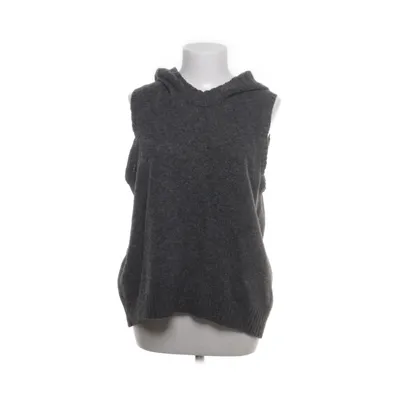 Short sleeve hoodie (Gray) from Nygårdsanna Wool