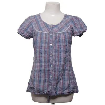 Blouse (Blauw, Roze, Wit) van Think Positive Katoen