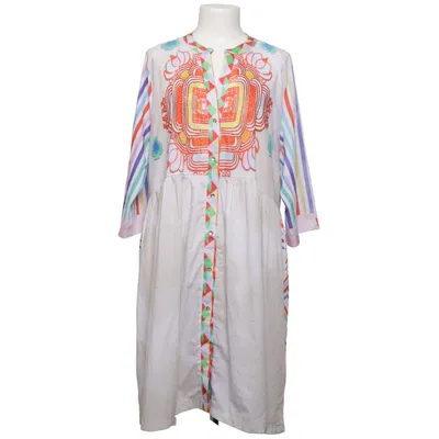 Kaftan (Vit, Flerfärgad) från Issy Polyester