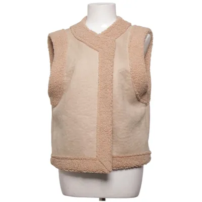 Ytterväst (Beige) från Gemini Polyester, Viskos, Ull