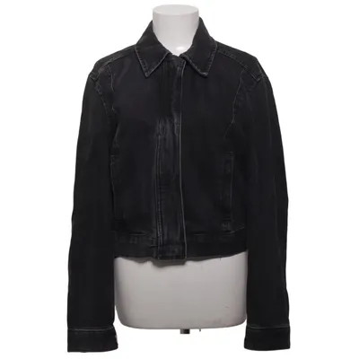 Denim jacket (Black) from Zara Cotton