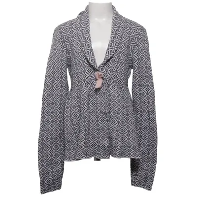 Wrap cardigan (Black, White) from Mywear Young Cotton
