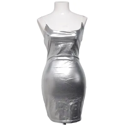 Dress (Silver) from Shein Polyester