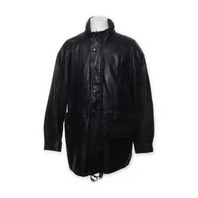 Läderjacka (Svart) från Prince Skinn, Polyester