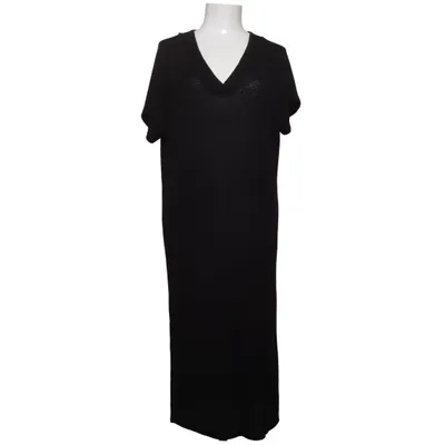 Jurk (Zwart) van Stories Elastaan, Gerecycled polyester, Viscose
