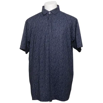 Kortærmet skjorte (Blå) fra Footjoy Elastan, Polyester