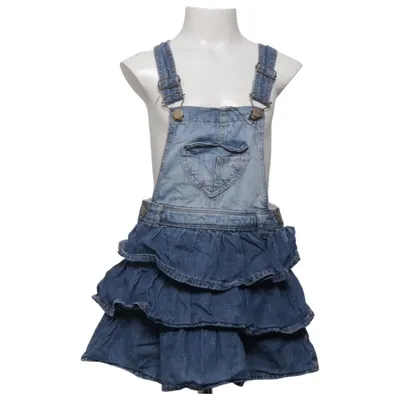 Dungaree dress (Blue) from Lindex Kids Cotton