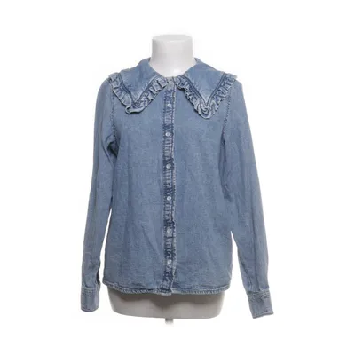 Denim shirt (Blue) from Monki Cotton