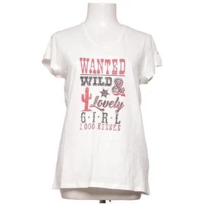 T-shirt (Hvid, Rød, Sort) fra Etam Bomuld, Polyester