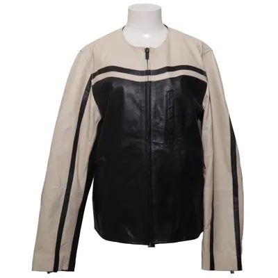 Leather jacket (Black, Beige) from Deadwood