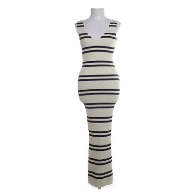 Maxi jurk (Wit, Zwart) van Meshki Viscose, Polyamide