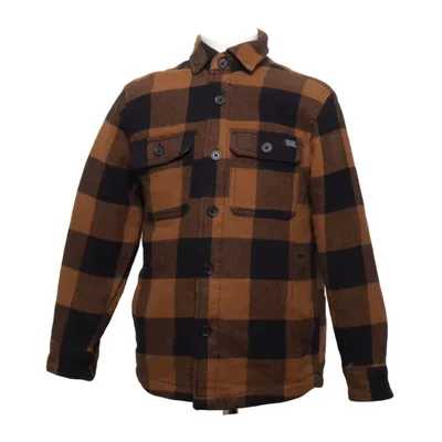 Flannel shirt (Brown, Black) from H&M Kids Cotton, Polyester