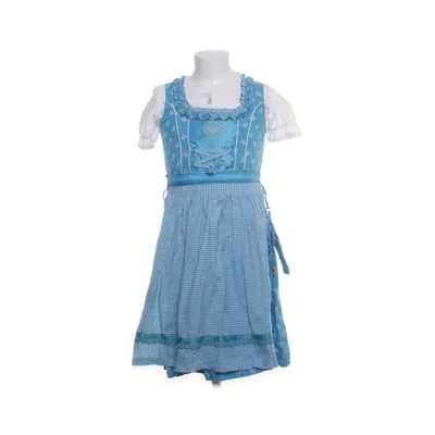 Dirndl (Blue, Multicolored) from Lekra Cotton