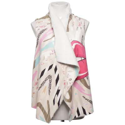 Ytterväst (Beige, Flerfärgad) från Zeta Otto Polyester