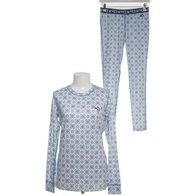 Underställ (Vit, Grön) från Kari Traa Elastan, Polyester