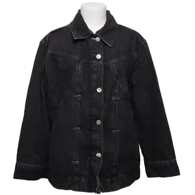 Jeansjacke (Schwarz) von Damson Madder Bio-Baumwolle