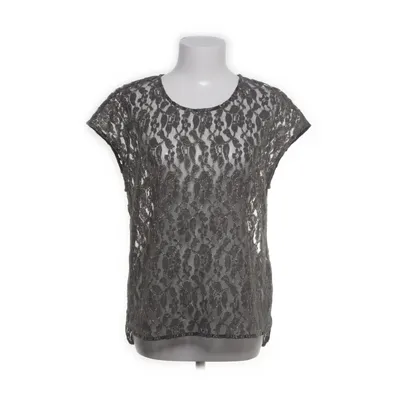 Topp (Grå, Guldfärgad) från Rosemunde Bomull, Metallfiber, Polyamid