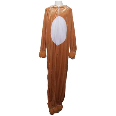 Mjukisdräkt (Brun, Vit) från Wicked Costumes Polyester