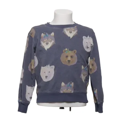 Sweatshirt (Blue, Multicolored) from Whooli Chen x H&M Cotton, Polyester