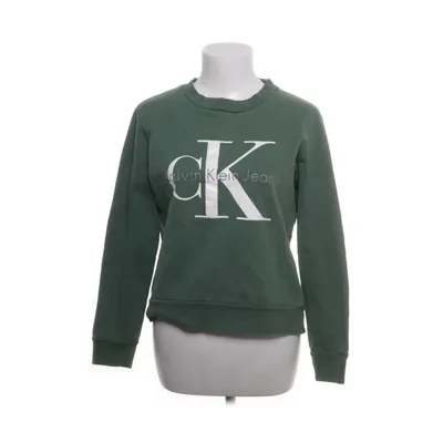 Sweatshirt (Groen) van Calvin Klein Jeans Katoen