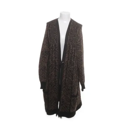 Cardigan (Black, Beige) from Kriss Acrylic, Cotton, Modal