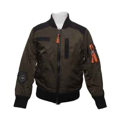 Bomber jacket (Green, Black, Orange) from Urban Republic Polyester, Polyurethane