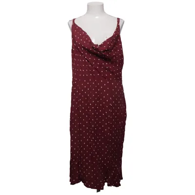 Dress (Red, White) from Bright & Beautiful Viscose