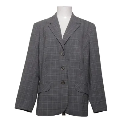 Blazer (Gris) de Adelina Élasthane, Polyester, Laine