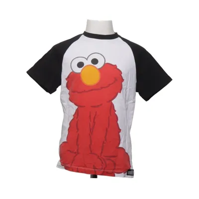 T-shirt (Blanc, Noir, Rouge) de Sesame Street Coton